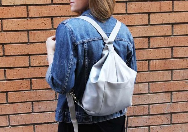 Рюкзак-торбочка своими руками