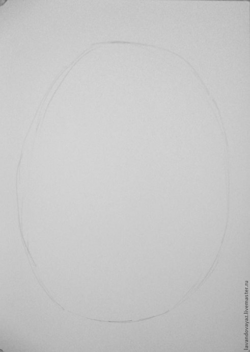 ​Рисуем изящный необычный цветок: часть 1