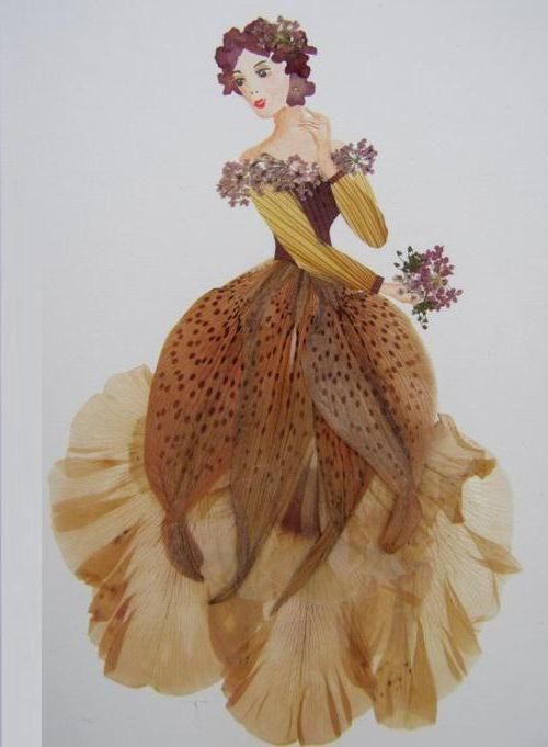 ​Люди в технике ошибана