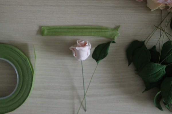 ​Мастерим сердце из роз: часть 5