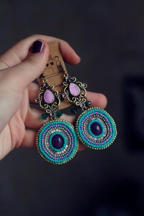 ​Серьги своими руками: мастер-класс