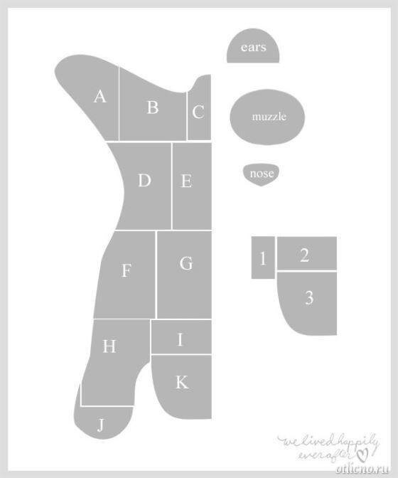 ​Ковер в виде шкуры медведя