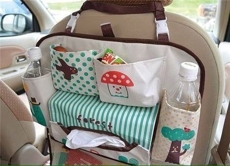 Органайзер для детских вещей в машину