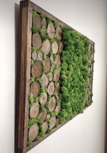 ​Панно из мха