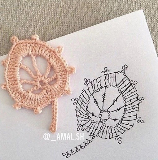 ​Вязаные аппликации