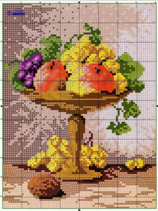 ​Вышиваем красивые натюрморты: часть 3