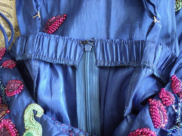 ​Вышивка платья бисером: мастер-класс, часть 2