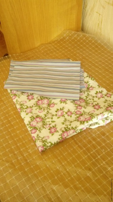 ​Используем ткань в декупаже вместо салфеток