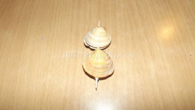 Кораблик из ракушек: мастер-класс