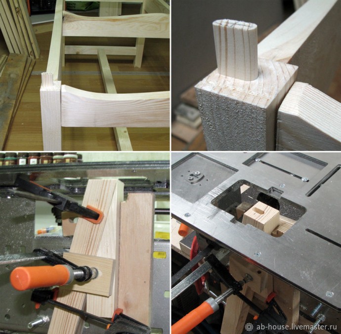 Мастерим дачную скамью "Полевая ромашка": часть 2