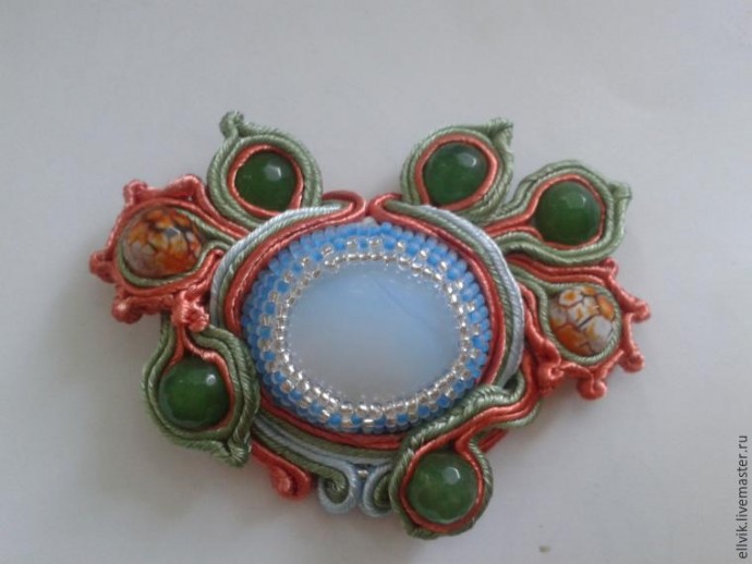 ​Создаем сутажное колье "Краски осени"