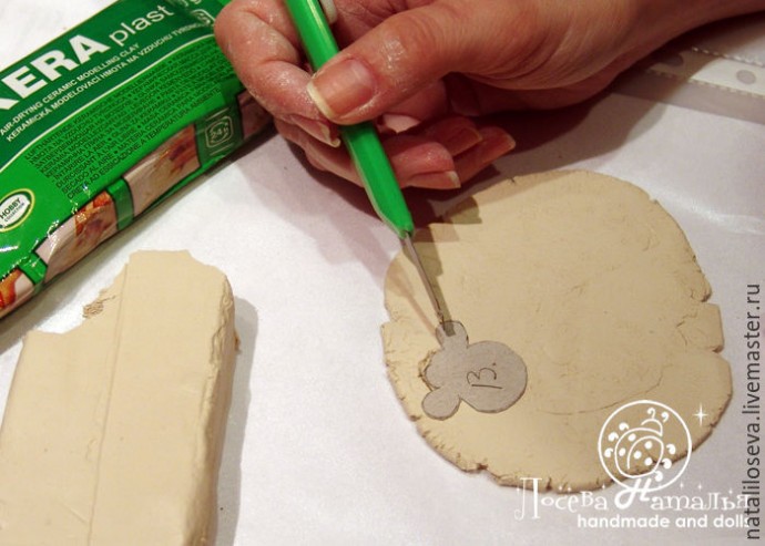 Декорируем елочную игрушку "Барашка-Ромашка" в технике объемного декупажа: часть 1