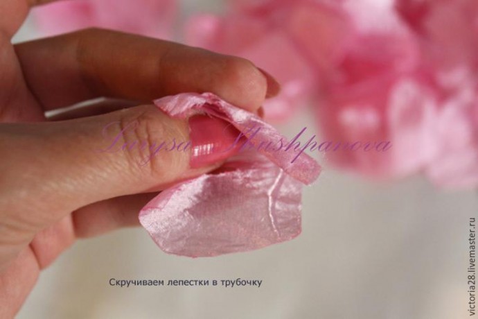 Создание пышного роскошного пиона: часть 2