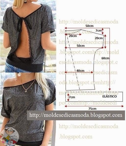 Моделируем всевозможные блузки