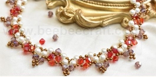 ​Колье с зубчиками