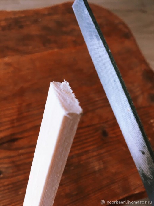 Деревянный держатель для постера: часть 1