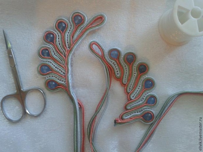 ​Создаем сутажное колье "Краски осени"