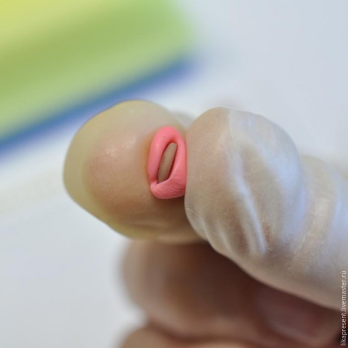 Лепим веточку калины из полимерной глины и холодного фарфора: часть 1