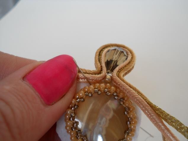 ​Мастер-класс по сутажу "Сутажные серьги Винтаж": часть 3