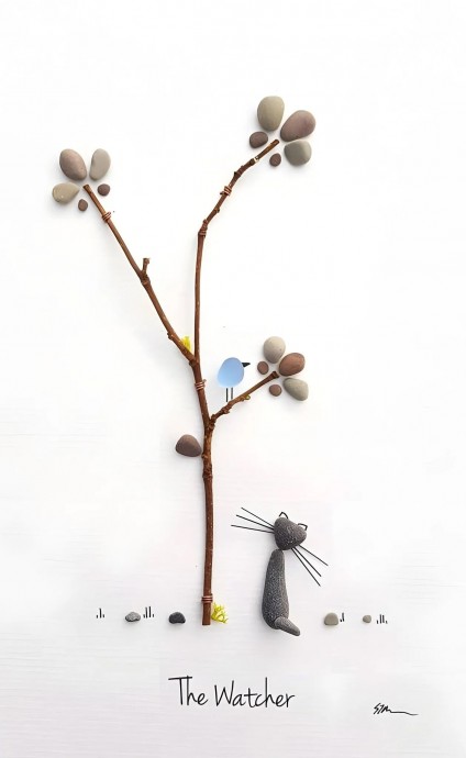 Прекрасное искусство из камней