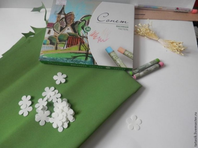 Создаем миниатюрные цветы из фоамирана: часть 1 Создаем миниатюрные цветы из фоамирана: часть 1