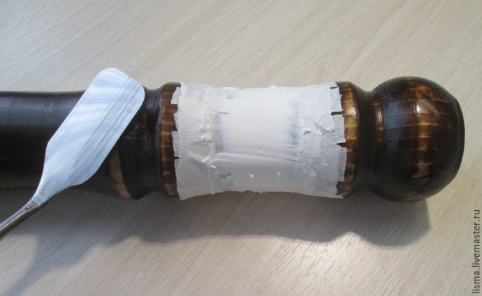 Мастерим кофейный столик с "коваными" элементами: часть 2