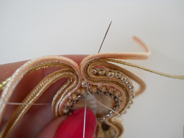 Мастер-класс по сутажу "Сутажные серьги Винтаж": часть 5 Мастер-класс по сутажу "Сутажные серьги Винтаж": часть 5