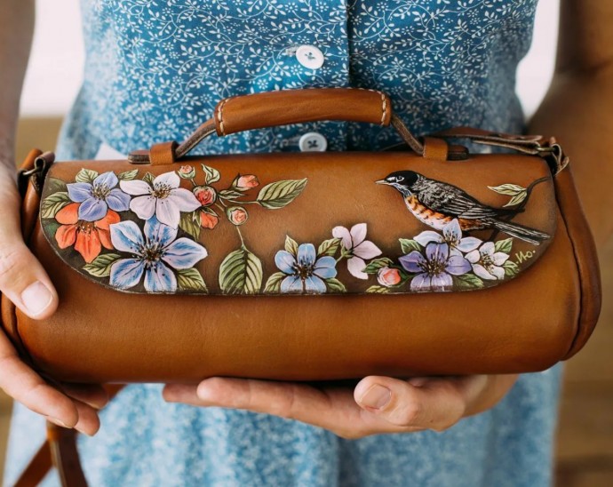 Роспись по коже