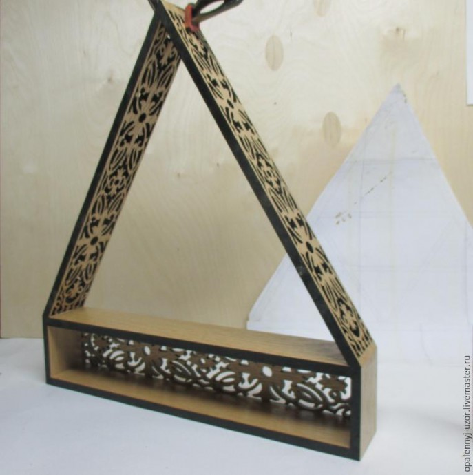 ​Декоративная полка своими руками: часть 3