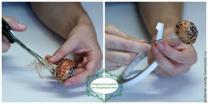 Делаем распушившийся пион из гофрированной бумаги и конфеты: часть 1 Делаем распушившийся пион из гофрированной бумаги и конфеты: часть 1