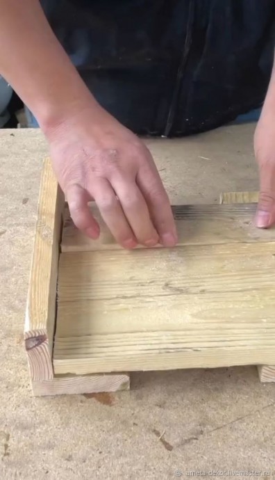 Как сделать деревянное кашпо своими руками