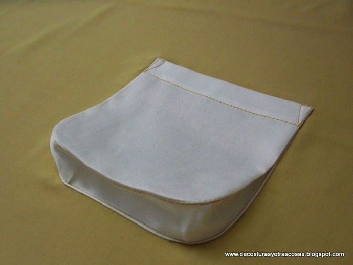 Накладной карман "портфель"