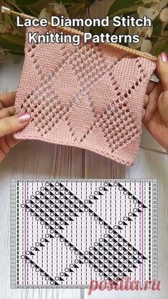 ​Лучшие узоры на спицах