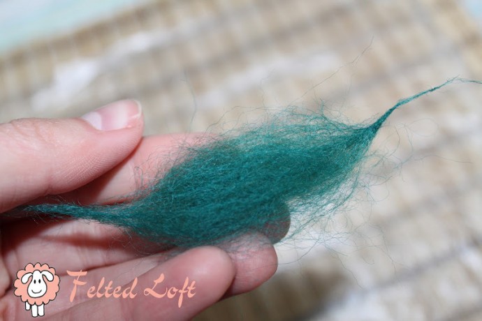 Мокрое валяние: цельноваляный пион, часть 1