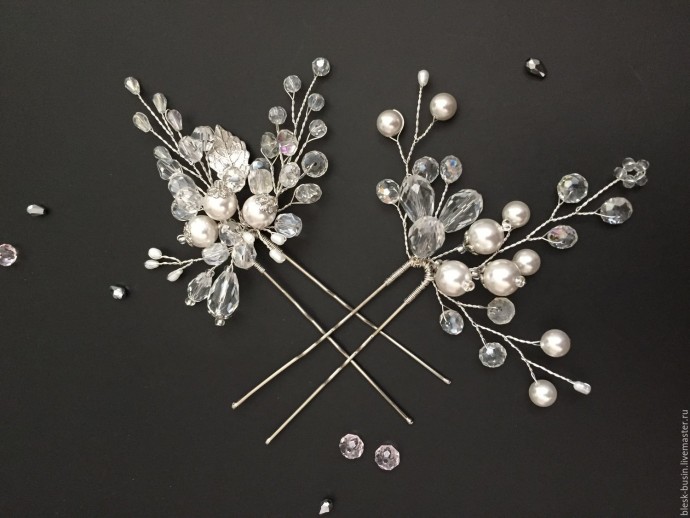 ​Шпильки и заколки ручной работы