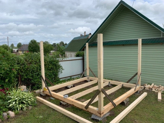 Дачная беседка