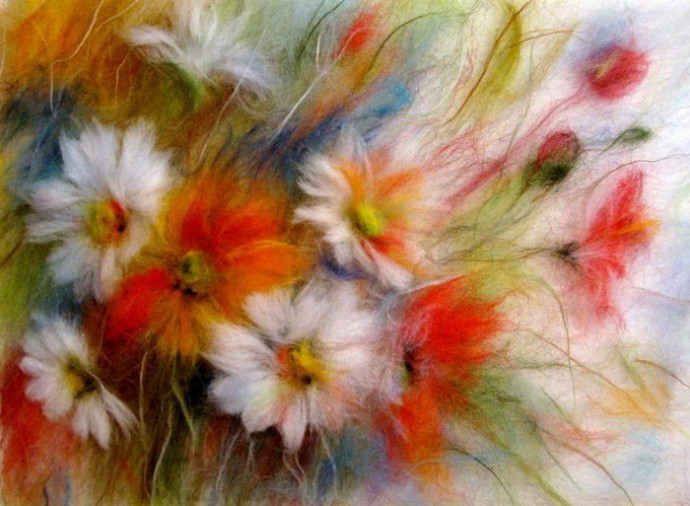 ​Шерстяная акварель