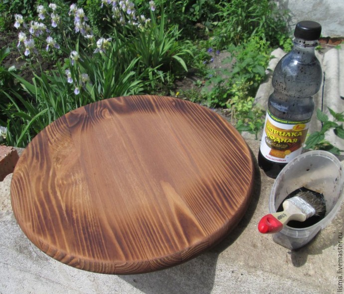 Мастерим кофейный столик с "коваными" элементами: часть 1