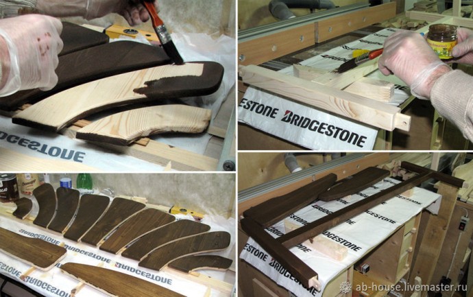 Мастерим дачную скамью "Полевая ромашка": часть 4