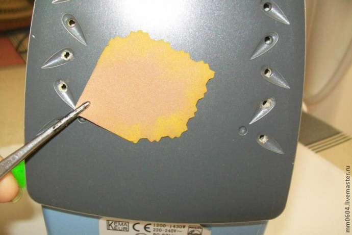 Создаем цветок из листьев: часть 2