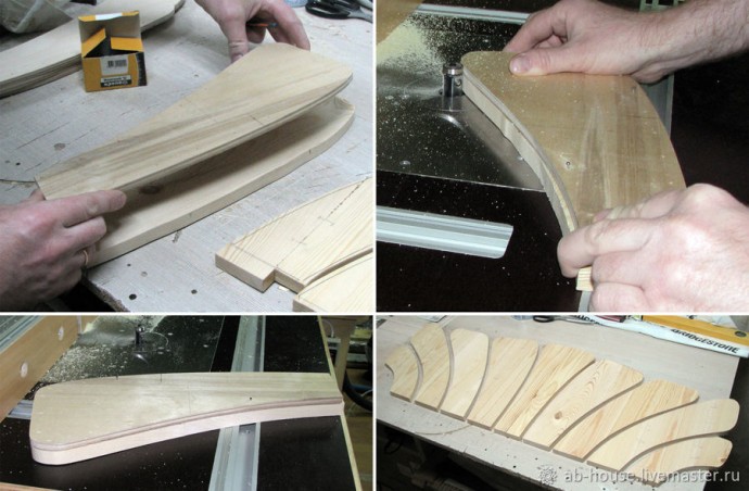 Мастерим дачную скамью "Полевая ромашка": часть 3