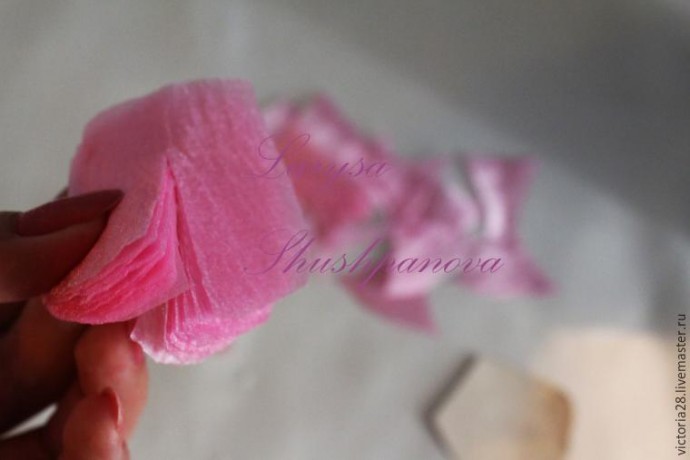 Создание пышного роскошного пиона: часть 2