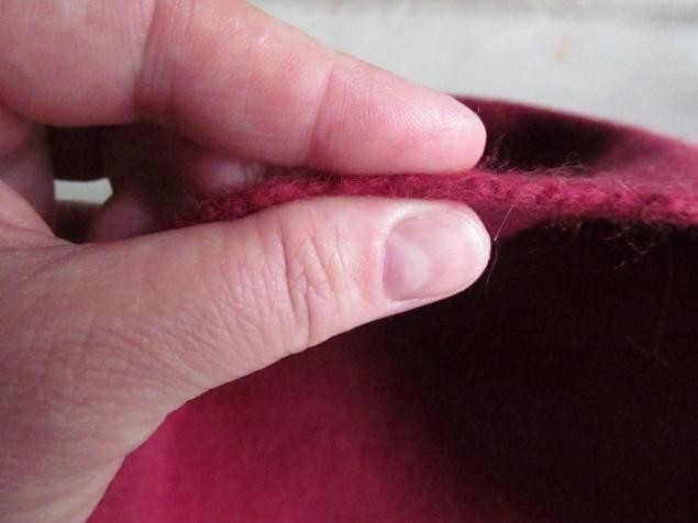 Мастер-класс по валянию шляпки: часть 3