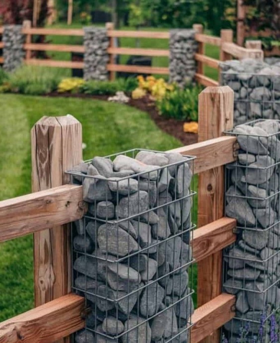 Габионы из сетки