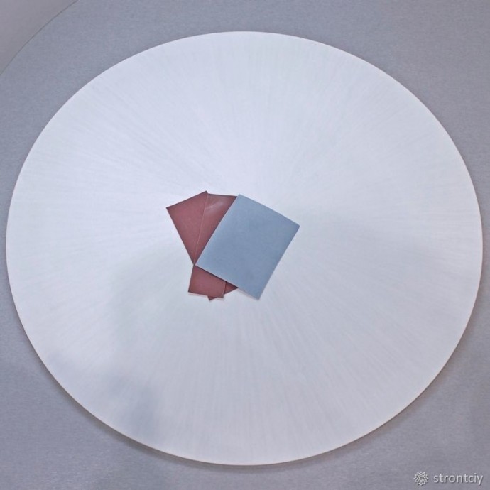 ​Расписываем интерьерные часы в смешанной технике: часть 2