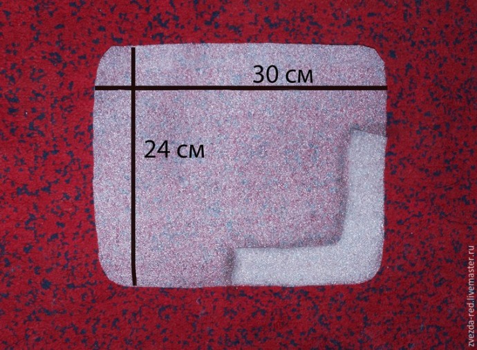 Чудной кармашек: делаем необычный карман с фермуарной застежкой, часть 1