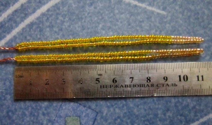 Антуриум из бисера