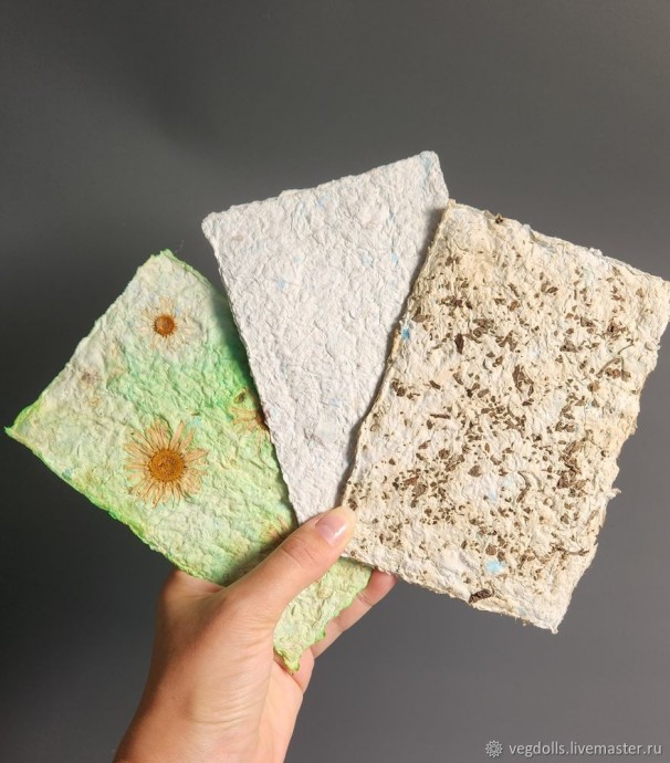 Бумага своими руками