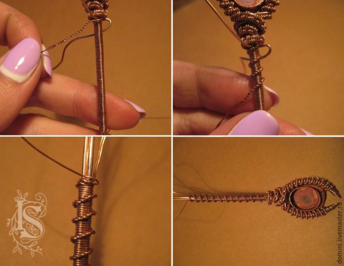 Делаем ключ для Козерога в технике wire work: часть 1