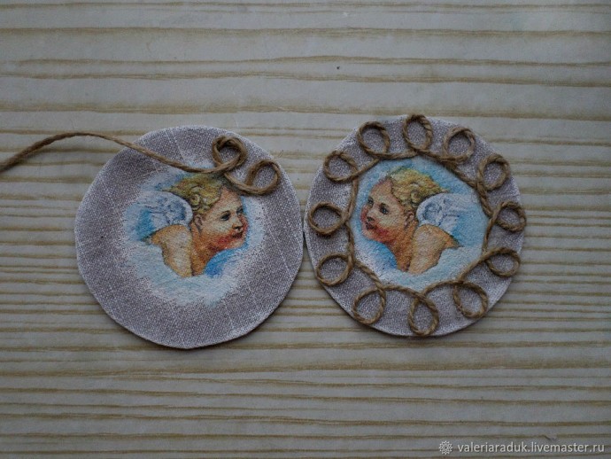 Изготавливаем мобиль "Ангелочек": часть 2